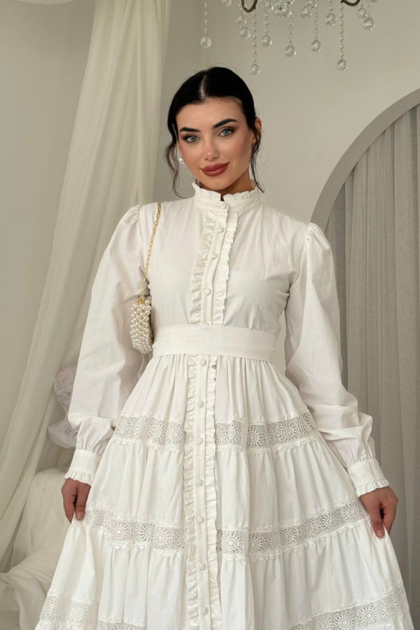Сукня 00827 Біла